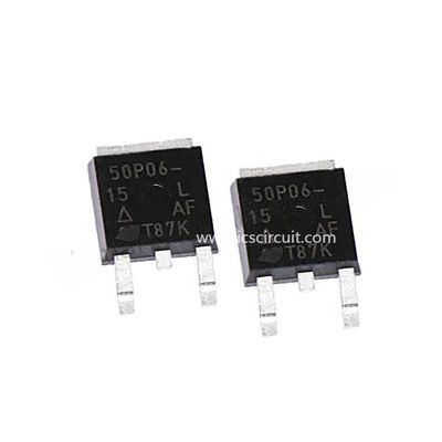 통합된 Mosfet 출력 트랜지스터 칩 SUD50P06-15L-E3 트렌치 fet 시리즈